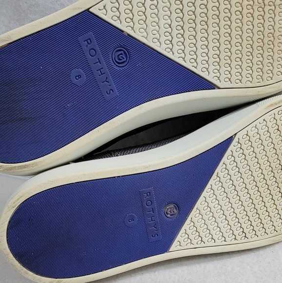 Rothy’s The Original Gray Slip-On Sneaker Shoes Women’s Size 8 - Picture 4 of 13